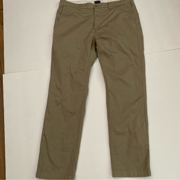 Levi's Two Hose Brand Khaki Pants Men’s Size 38 X 34 Chino Straight  Flat Front - Picture 2 of 16